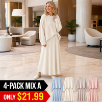 4-Pack Mix A - Soft Neutrals