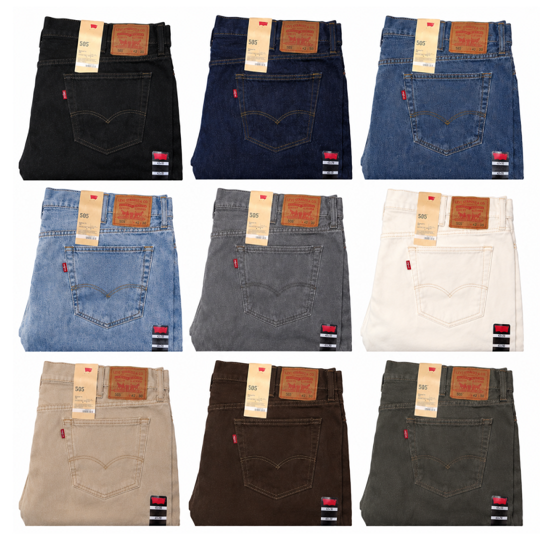 💝💝 Limited Stock! 🔥Men's Classic Regular Straight-Leg Jeans