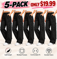 Black - 5-PACK ONLY $19
