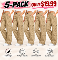 Khaki - 5-PACK ONLY $19
