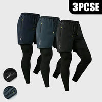 Black + Dark Gray + Blue